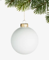 Holiday Lane Blessed White And Gold Nativity Ball Ornament, Macy's Exclusive