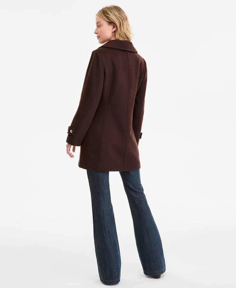 Michael Michael Kors Women's Collared Zip-Front Coat