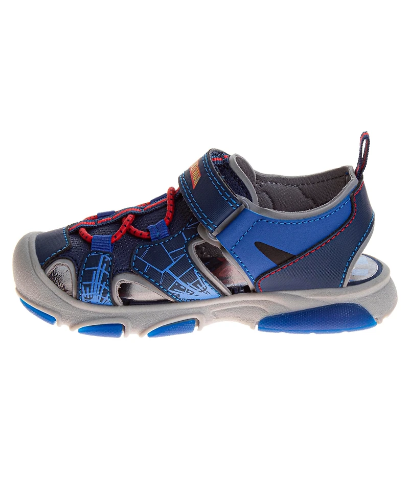 Spider-Man Toddler Boys Open Toe Sport Sandals