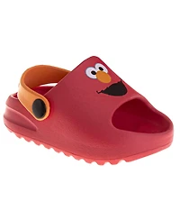 Sesame Street Toddler Boys Cookie Monster Waterproof Backstrap Sandals
