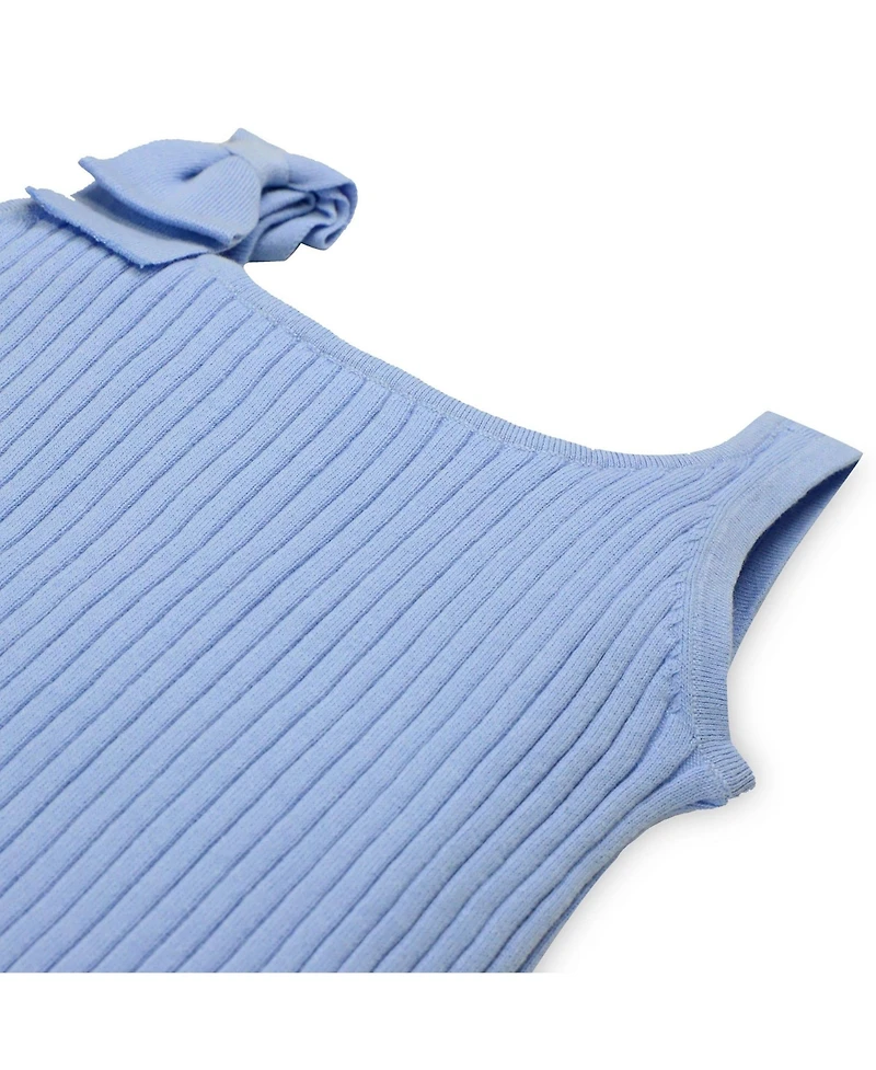 Hope & Henry Girls Sleeveless Sweater Tank with Bow