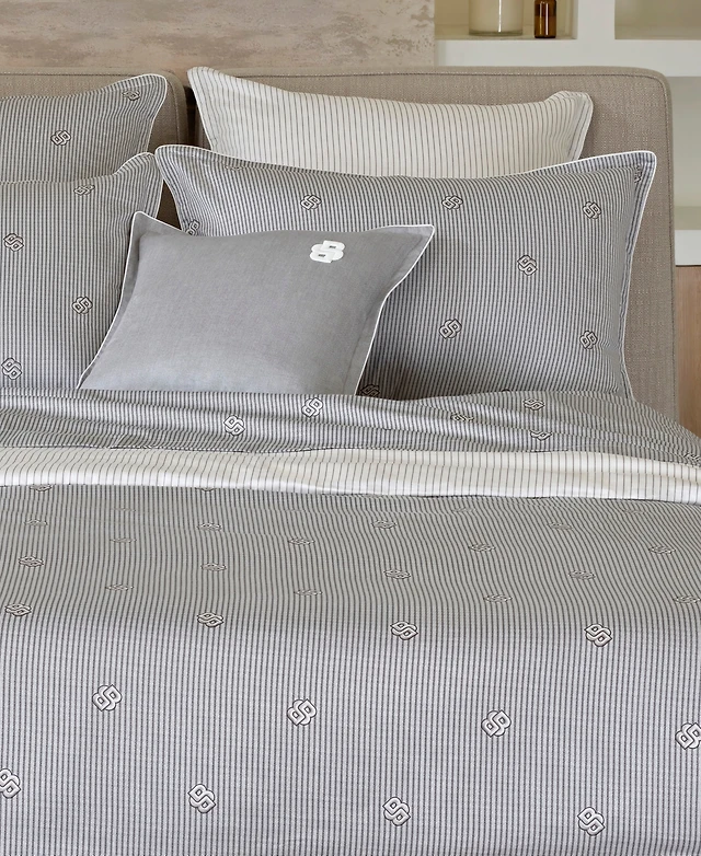 Shop Boss Home Closeout Boss Home By Hugo Boss Check Duvet Cover