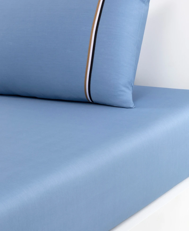 Closeout! Boss Home by Hugo B Linea 300-Thread Count Cotton 4-Pc. Sheet Set, Queen