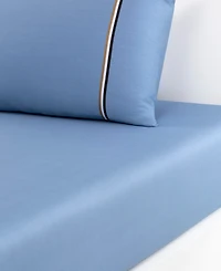 Closeout! Boss Home by Hugo B Linea 300-Thread Count Cotton 4-Pc. Sheet Set, Queen