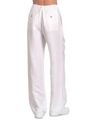 Elan Women's Pleat-Front Wide-Leg Pants