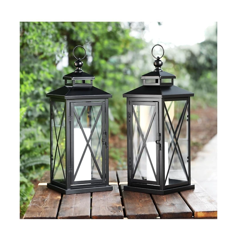 Lirio 20.5" Outdoor Lantern (Set of 2)