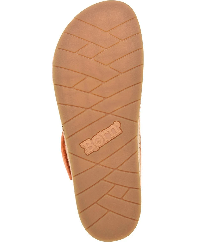 Born Women's Sloan Round Toe Wedge Sandals