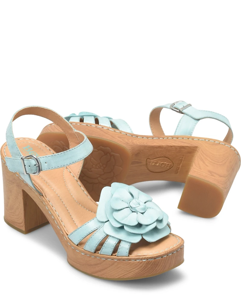 Born Women's Nectar Square Toe Sandals
