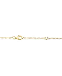 Effy Malachite Curved Teardrop Pendant Necklace in 14k Gold, 15" + 1" extender