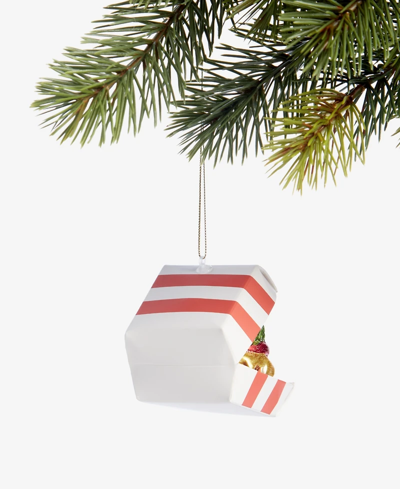 Holiday Lane Foodie Burger in A Box Ornament, Macy's Exclusive