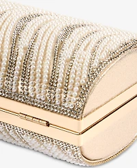 I.n.c. International Concepts Randdi Wavy Imitation Pearl Clutch, Exclusively at Macy's