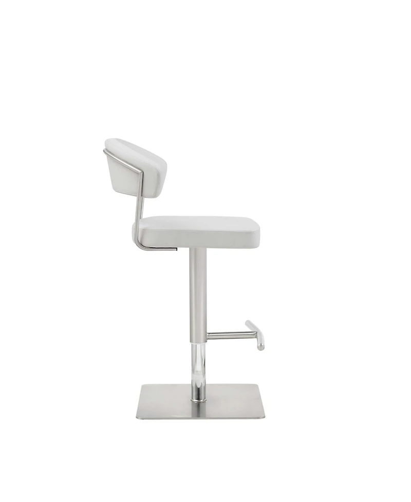 Stainless Steel Bar Chair for Kitchen Island or Home Bar Seating