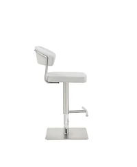 Stainless Steel Bar Chair for Kitchen Island or Home Bar Seating