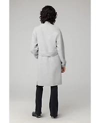 Soia & Kyo Women's Suzie Relaxed-Fit Double Face Wool Martingale Coat