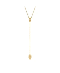 Gracious Guardian Evil Eye Hamsa Necklace
