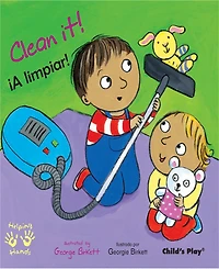 Child's Play Books Helping Hands Bilingual Books, Set of 4