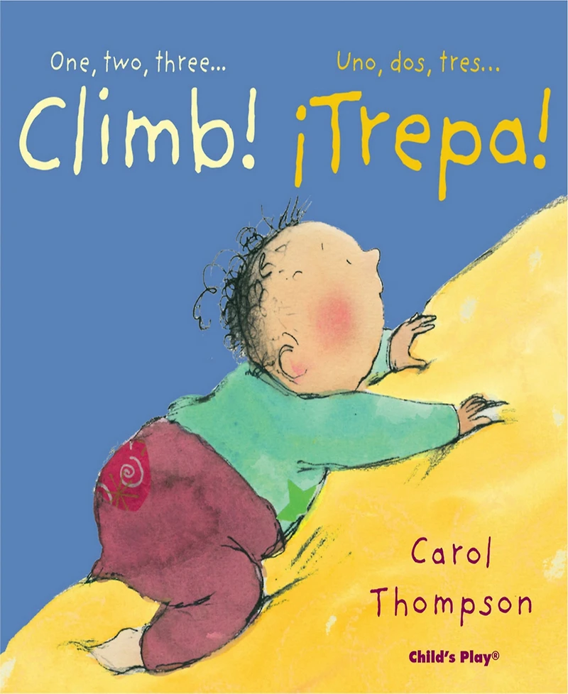 Child's Play Books Little Movers Bilingual Books, Set of 4