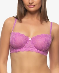 Paramour Women's Lola Lace Unlined Balconette Bra