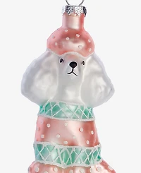 Holiday Lane Pets Glass Poodle Ornament, Macy's Exclusive