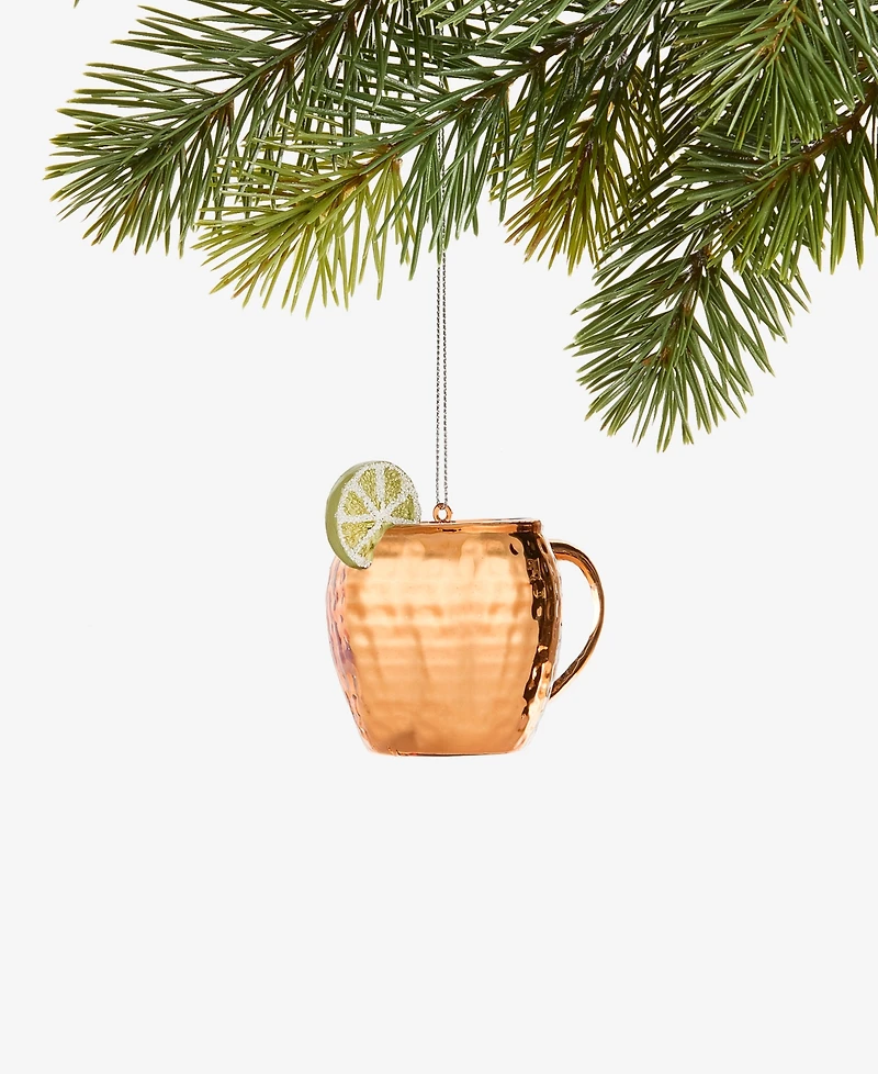 Holiday Lane Spirits Glass Mule Mug Ornament, Macy's Exclusive