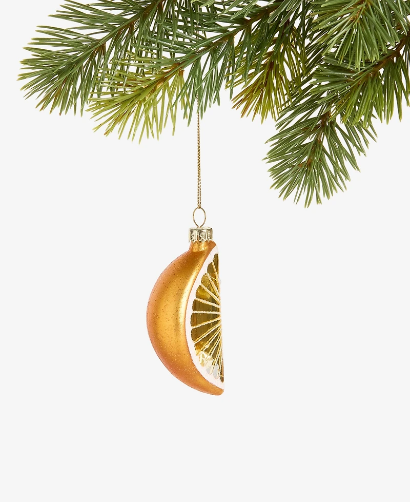 Holiday Lane Spirits Lemon Wedge Ornament, Macy's Exclusive