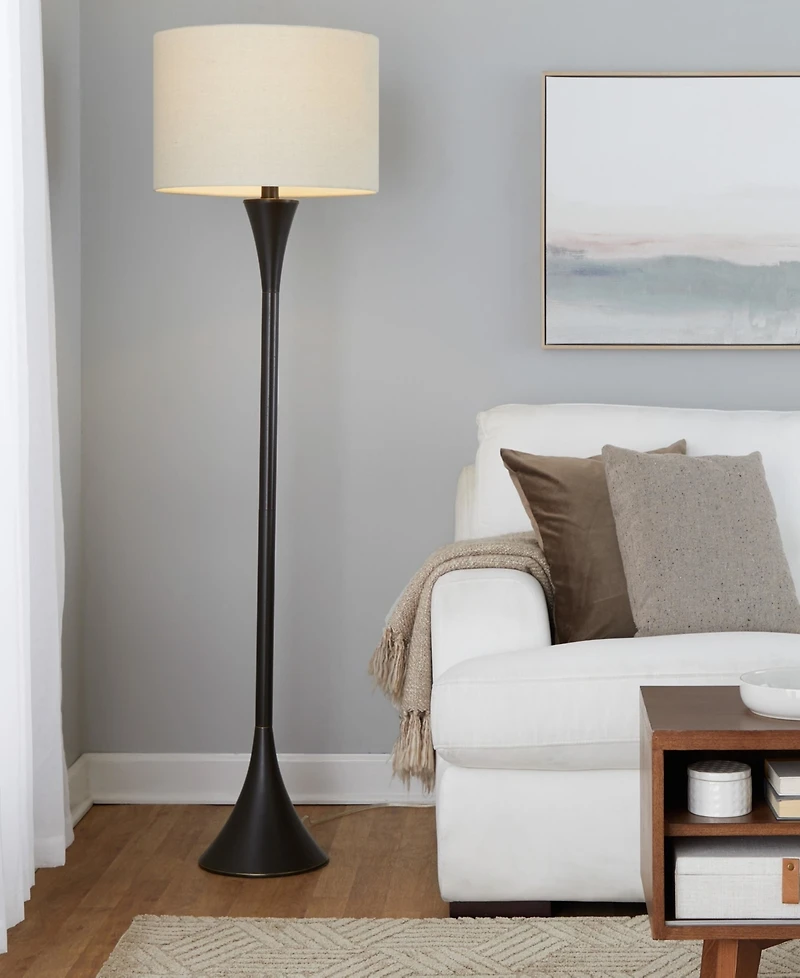 Lumisource 65" Metal Lenuxe Contemporary Floor Lamp