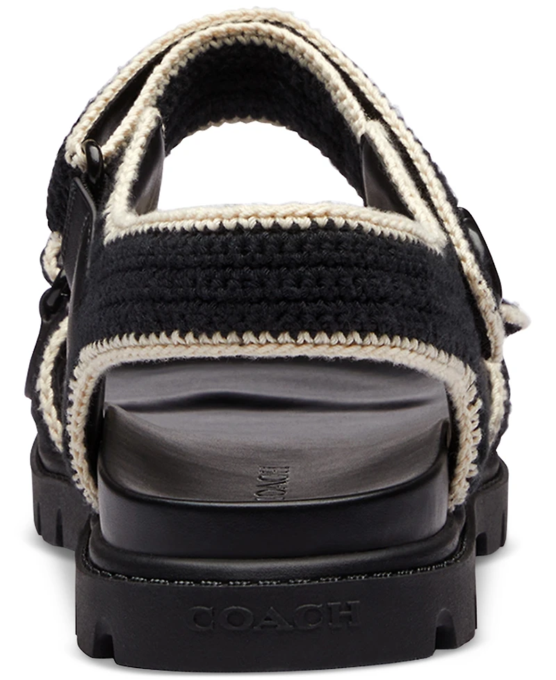 Coach Women's Brynn Double-Band Sporty Lug-Sole Footbed Sandals
