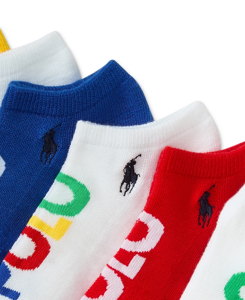 Polo Ralph Lauren Women's 6-Pk. Polo Logo Low-Cut Socks