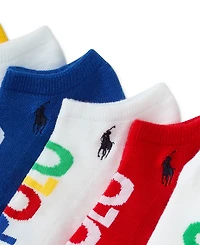 Polo Ralph Lauren Women's 6-Pk. Polo Logo Low-Cut Socks