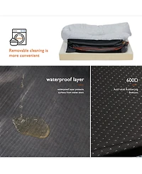Bingopaw Luxury 3XL Warm Washable Orthopedic Pet Bed for Dogs/Cats