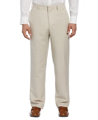 Cubavera Men's Linen Blend Flat Front Pant