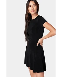 Bebe Women's Slinky T-Shirt Dress