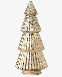 Holiday Lane Opulence Light-Up Gold Glass Tree, Macy's Exclusive