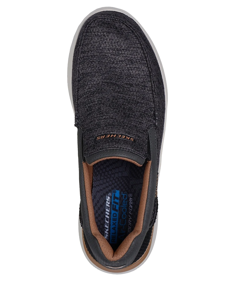 Skechers Men's Relaxed Fit: Hasting - Marco Slip-On Moc Casual Sneakers from Finish Line