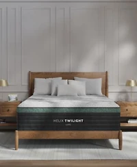 Brooklyn Bedding Helix Twilight Luxe 13.5 Firm Euro Pillow Top Mattress In A Box Collection