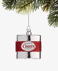 Holiday Lane Spirits Cheers Flask Ornament, Macy's Exclusive