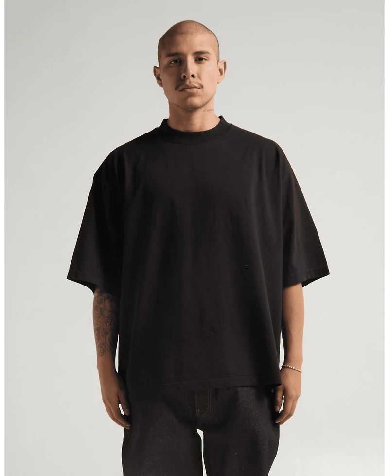 Shaka Wear Men's Garment Dye Drop Shoulder Oversize Tee