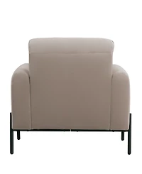 Lifestyle Solutions 35.3" Velvet Kyoto Accent Chair