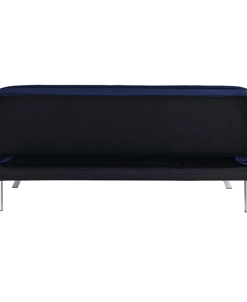 Serta 66.1" Polyester Trinity Convertible Futon