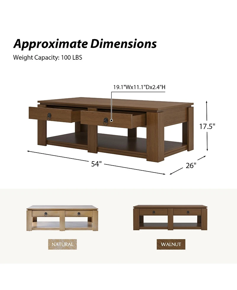 Modern Jorge Coffee Table