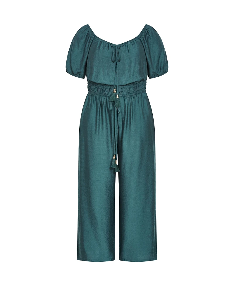 City Chic Plus Erica Jumpsuit