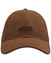 Boss by Hugo Boss Men's Embroidered Logo Corduroy Hat