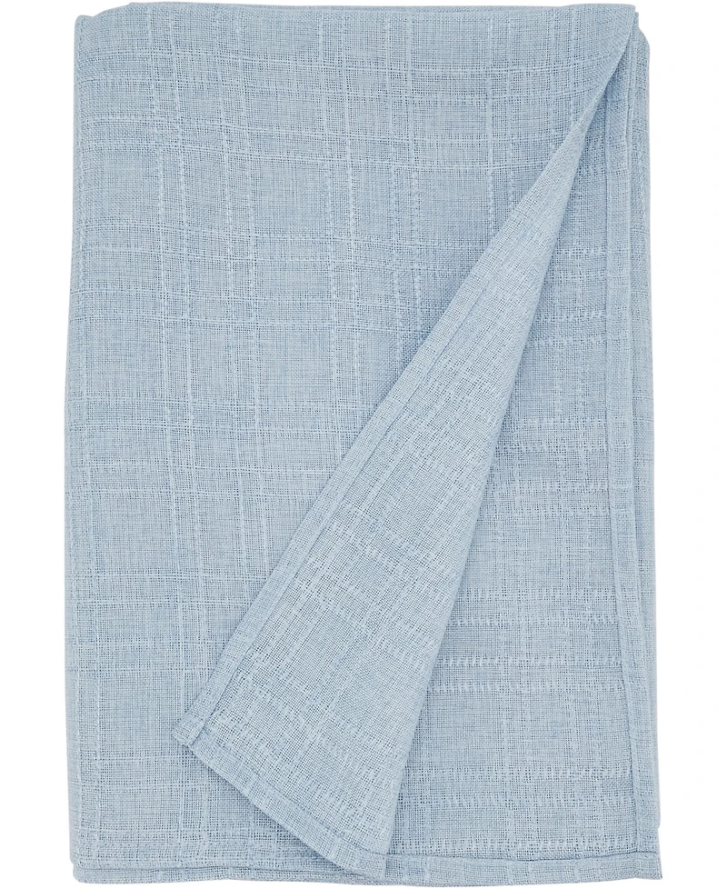 Saro Lifestyle Classic Stitched Plaid Tablecloth