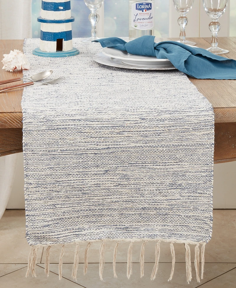 Saro Lifestyle Crafted Handloom Table Runner