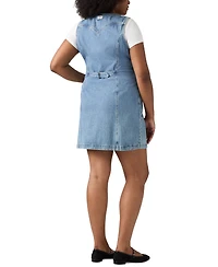 Levi's Plus Vianna Cotton V-Neck Vest Dress