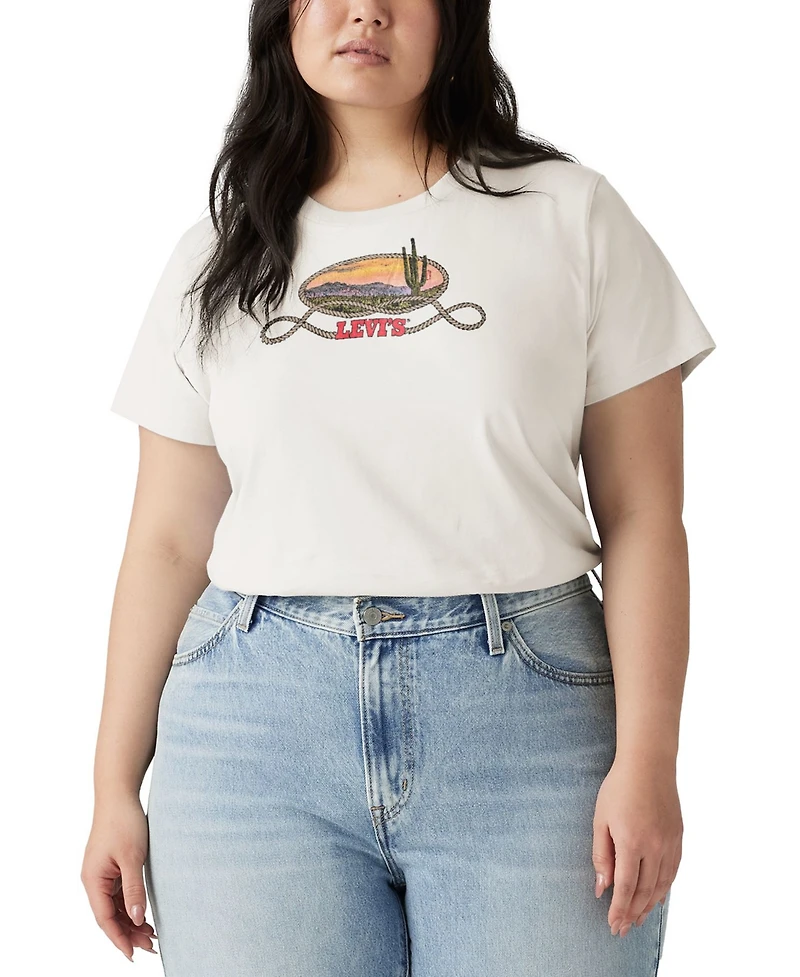 Levi's Plus Cotton Perfect Logo T-Shirt