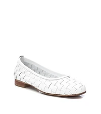 Carmela Leather Collection Women's Braided Flats By Xti