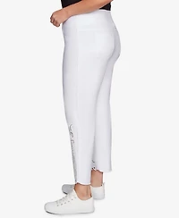 Ruby Rd. Plus Embroidered Ankle Pant