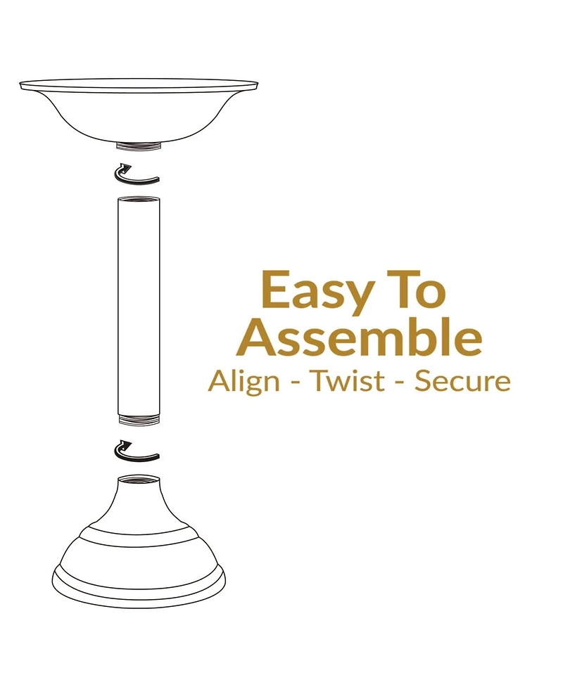 Backyard Beauty Cast Aluminum Metal Bird Bath