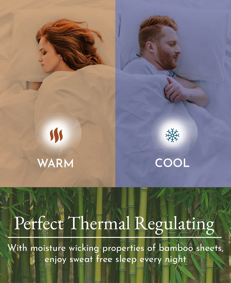 Silky Soft 100% Rayon from Bamboo Cases King Size, Set Of 2 For Smooth Hair & Skin, Fits King Pillows by California Design Den